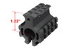 UTG PROMade in USA AR15 High Profile Quad-rail Gas Block for .75" Barrel